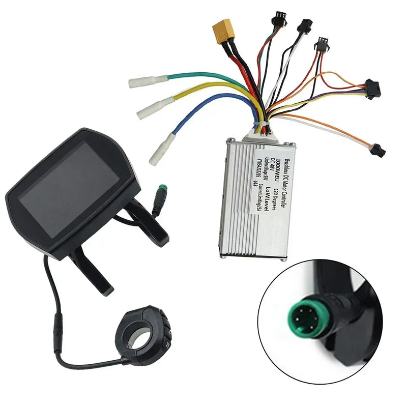 New 48V/25A 1000W Controller With Display For Kugoo G2 PRO 10 Inch Electric Scooter LCD Display With Controller Set Accessories