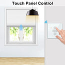 Loratap tuya vida inteligente wifi cortina de rolo interruptor luz para persianas motorizadas elétricas trabalho para alexa google casa voz