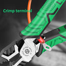 Laoa alicate de nariz agulha cortadores de fio de aço duro nariz longo descascamento terminal friso ferramentas manuais multifuncionais