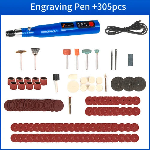 30w 3 velocidade ferramenta rotativa sem fio 3.7v broca elétrica ferramenta rotativa para gravura, lixar, polimento, escultura, corte, artesanato diy