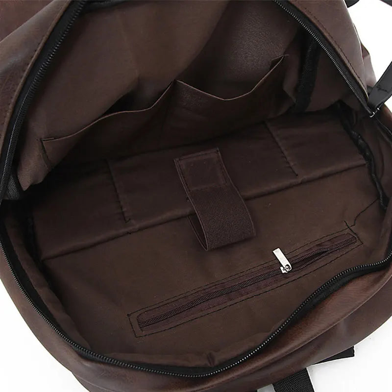 Yoreai novo grande masculino mochilas de couro do plutônio masculino mochila moda grande capacidade shoolbag para menino escola masculino portátil