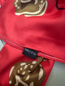 Vestido estampado fashion feminino – vestido boêmio solto, estampa paisley tendência, perfeito para praia e férias