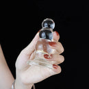 Nova bola vagina grande pirex contas de cristal vidro butt plug grande anal vibrador grânulo falso adulto masturbar brinquedos sexuais para mulheres homens gay