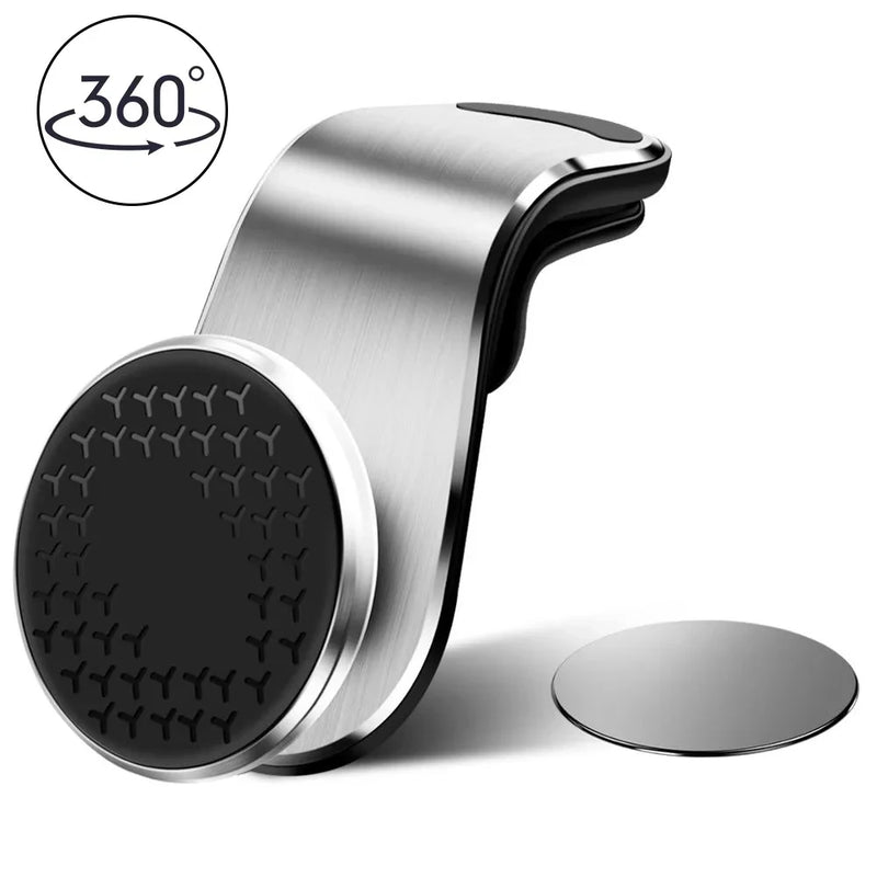 Magnetic Car Phone Holder Mount Air Vent Mobile Phone Stand Bracket Cell GPS Support in Car Bracket For iPhone Xiaomi Samsung