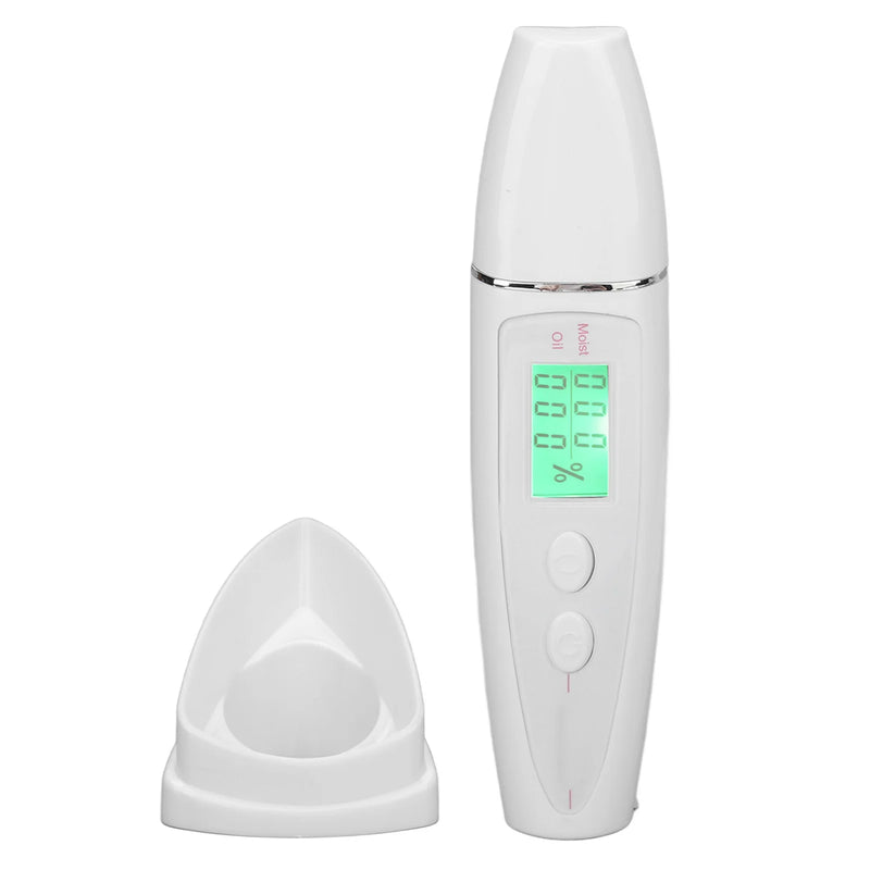 Testador de pele facial display inteligente cuidados com a pele portátil digital detector de pele caneta para casa salão de beleza display inteligente testador de pele
