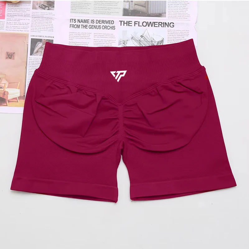 Alta qualidade de boa qualidade esportes femininos estiramento shorts de fitness yoga treinamento correndo pilates apertado yoga shorts