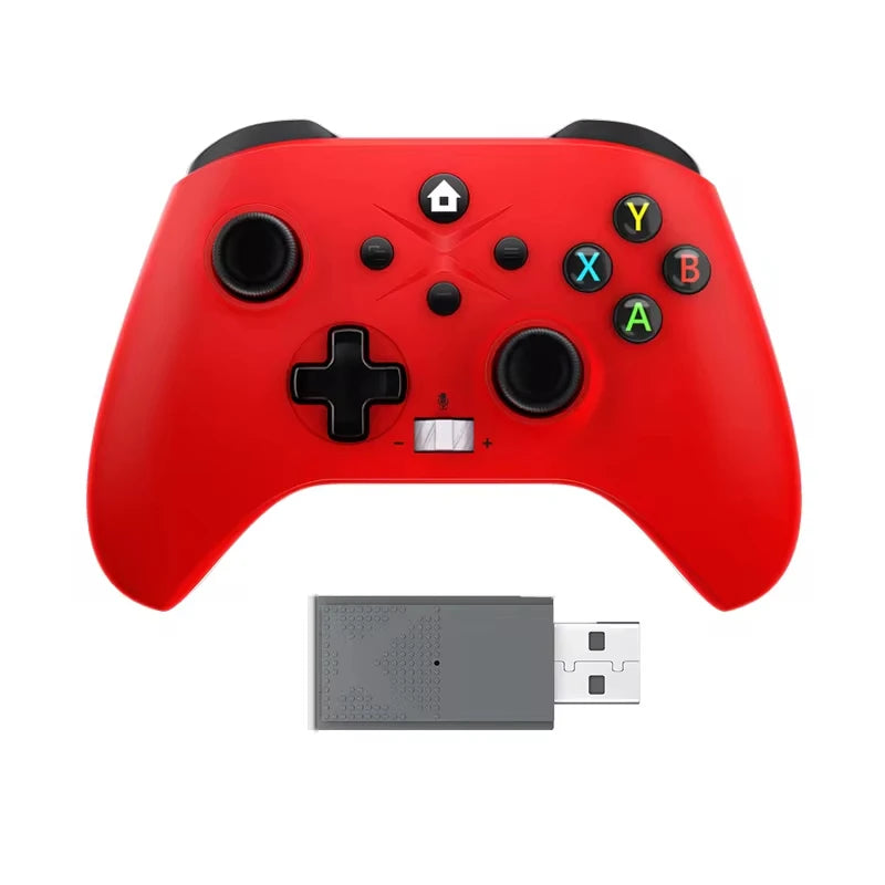 2.4g gamepad sem fio para xbox one, xbox seris s, x console janela 7 8 10 pc com vibração dupla/seis eixos multi controlador de jogo