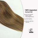 Toppers de cabelo humano remy, base de seda marrom reta, extensão de cabelo com franja, topper de cabelo humano para mulheres, uso diário, 14 tamanhos