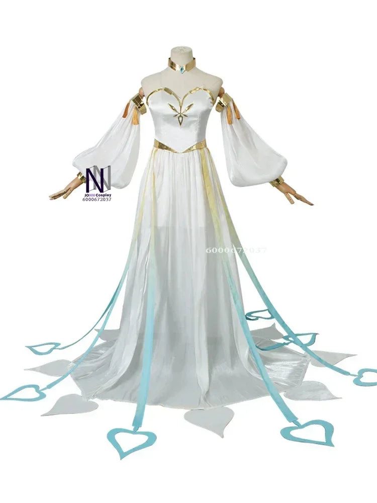 Genshin Impact The Greater Lord Rukkhadevata Nahida Cosplay Costume Carnival Uniform Anime Halloween Costumes for Women Outfits