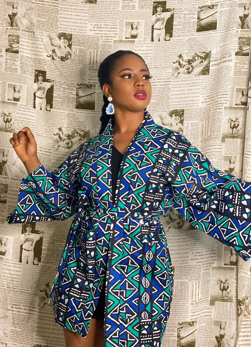 Vestidos de impressão africano para mulheres dashiki cinto geométrico femme vestido roupas africanas plus size retro áfrica natal robe