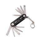 Letgos 12 em 1 conjunto de chave allen de bicicleta multi ferramenta de reparo conjunto completo chave de fenda para bicicletas de ciclismo de estrada presente para homem