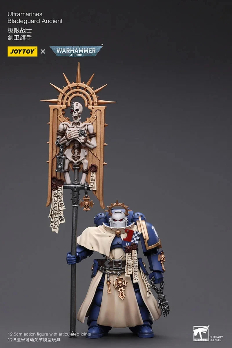 JOYTOY Warhammer 40K 1/18 Ultramarines Intercessors Victrix Honour Guard Soldier Action Figure Model Toy for Collection