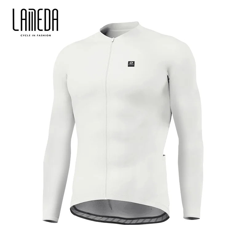 Lameda camisa de ciclismo primavera verão roupas de ciclismo para homens verão secagem rápida respirável estrada ciclismo terno manga longa topo