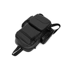 Mochila multifuncional e multi-bolso para homens, bolsa de peito leve, bolsa transversal diagonal, cor sólida