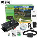 Sistema eletrônico de cerca para animais de estimação, coleira de treinamento para cães, acessórios para animais de estimação, cerca elétrica para cães, som chocado, à prova d'água