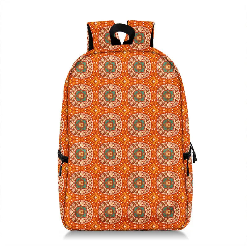 African Women Backpack Africa Tribal Ethic Shoulder Travel Bags Fashion Rucksack Teenager Laptop Daypack School Bags Gift