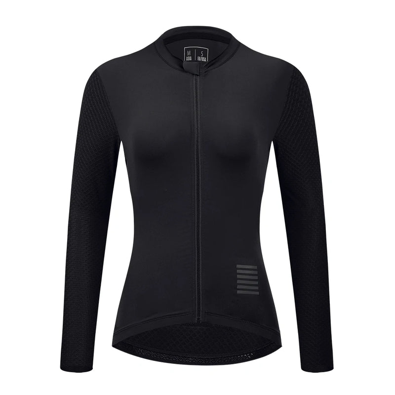 Ykyw mulheres ciclismo camisa de manga longa mtb bicicleta camisa primavera outono roupas de ciclismo magro camisas superiores equitação roupas de bicicleta de estrada