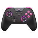 Controlador de jogos sem fio EasySMX X05 Bluetooth Gamepad compatível com PC/Switch/Telefone/TV/Steam, efeito Hall RGB, preto