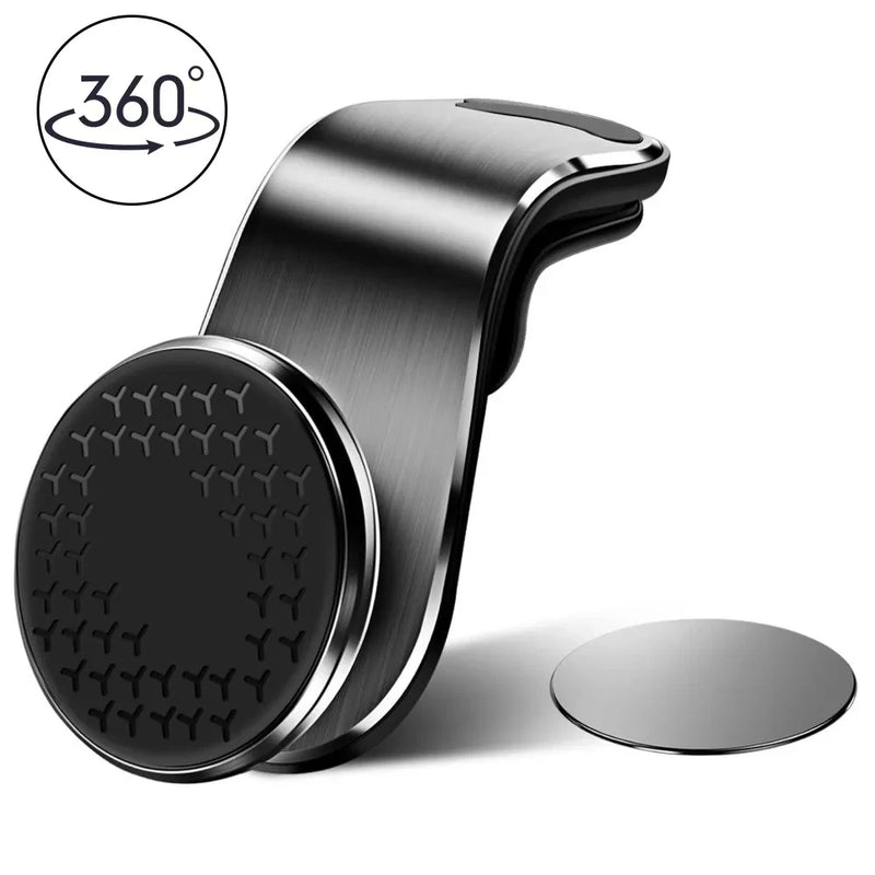 Magnetic Car Phone Holder Mount Air Vent Mobile Phone Stand Bracket Cell GPS Support in Car Bracket For iPhone Xiaomi Samsung