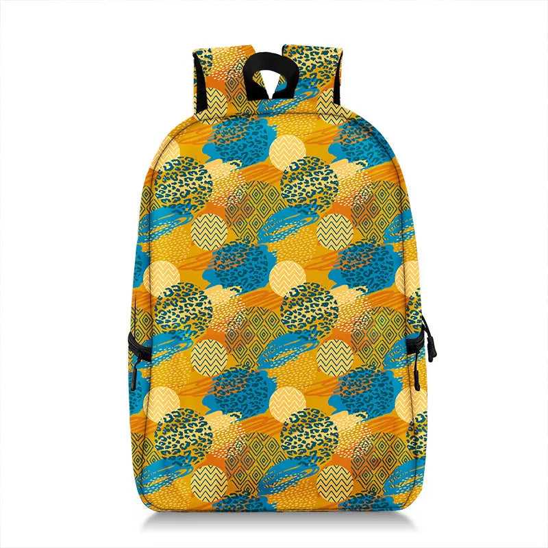 African Women Backpack Africa Tribal Ethic Shoulder Travel Bags Fashion Rucksack Teenager Laptop Daypack School Bags Gift
