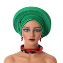 Headtie Africano para Mulheres, Headtie Nigeriana, Aso Oke Headtie, Hijab, Envoltório Cabeça, Turbante, Tampas de Quimioterapia, Lenço Feminino, Alta Qualidade, Festa de Casamento