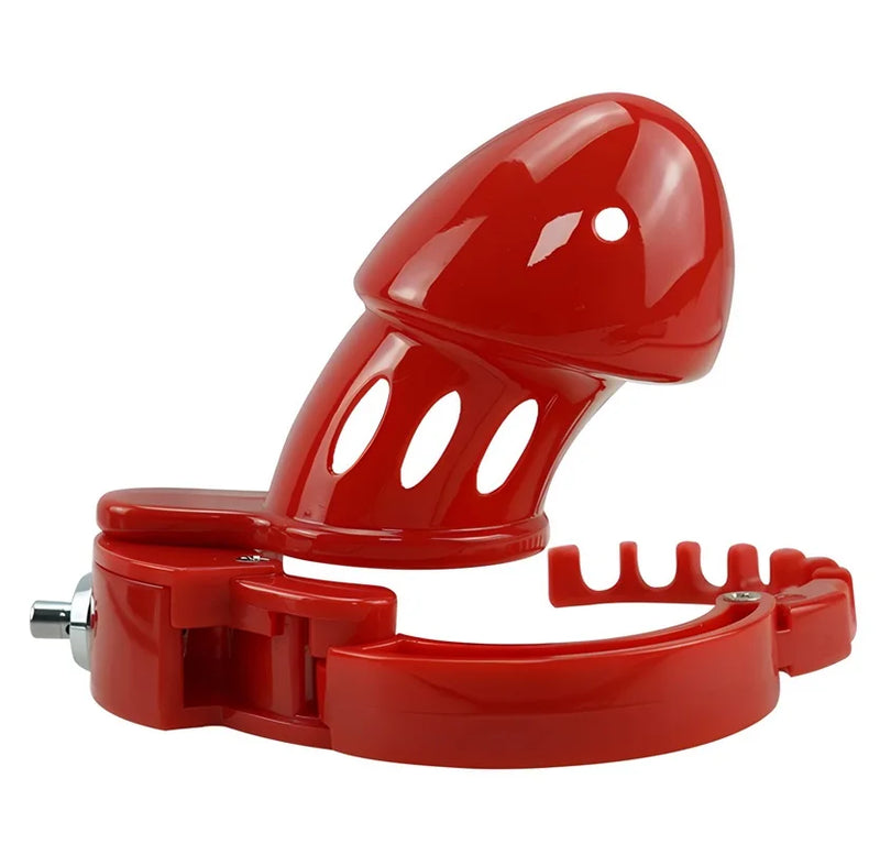 Masculino pequeno pênis gaiola anel ajustável bloqueio bondage pássaro castidade gaiola cinto galo anel escravo contenção instrutor homem brinquedo sexual