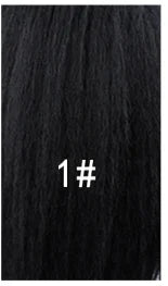 Blice Synthetic Kinky Straight Wrap Around Ponytail Extension Heat Resistant Tail Fake Hair Clip In For Women