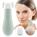 Purificador da pele purificador de vibração profunda limpador facial pá rosto purificador peeling cabeça preta removedor facial pele beleza cuidados ferramenta