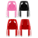 Ligas femininas de couro patente liga cinto suspensórios cintura alta roupa interior shorts para boate rave festa pólo dança traje