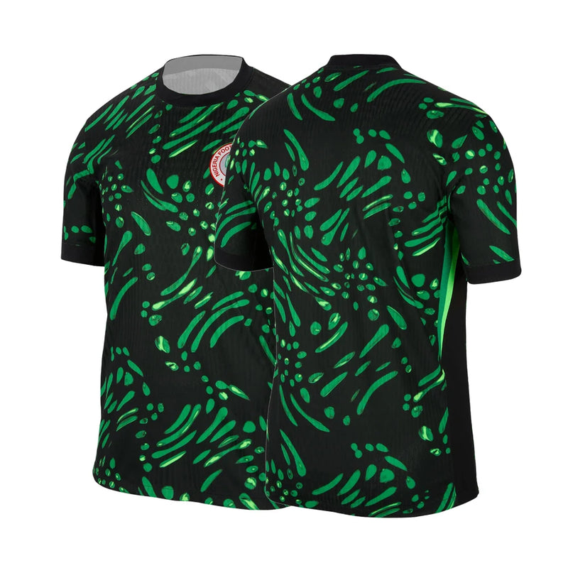 Football Jersey Nigeria 2025 Away Jersey Men Women Shirts Sports Casual 3D Printed Breathable Quick-Drying Oversized Clothes