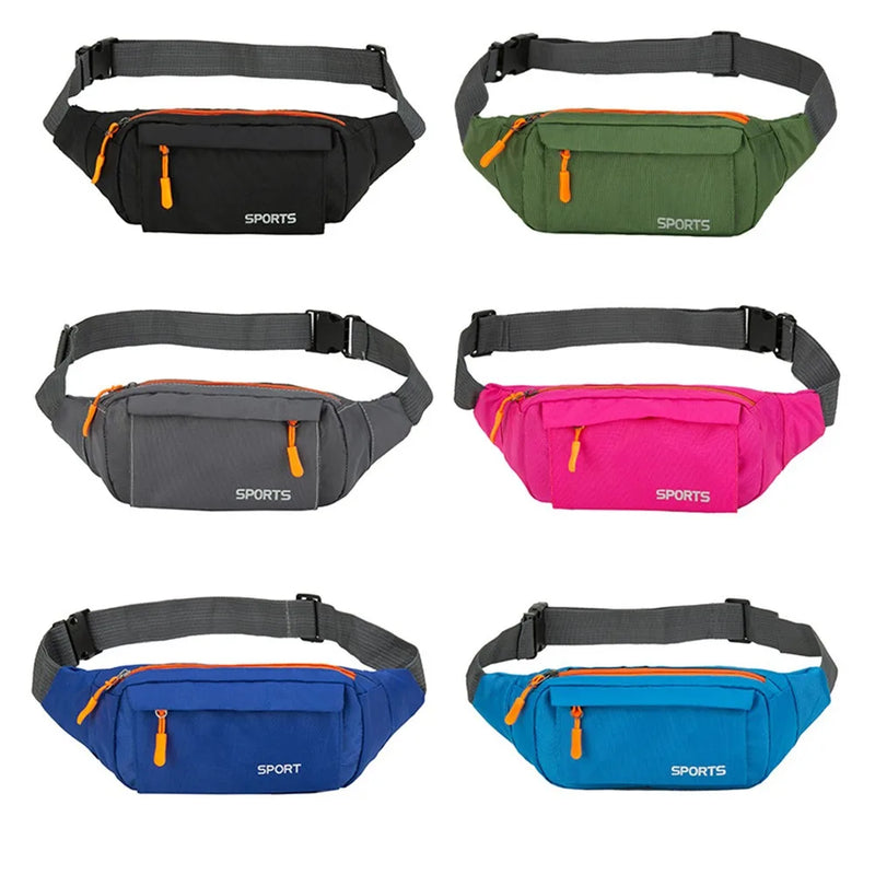 Fanny Pack For Men Women Belt Pouch Waist Bag Male Waterproof Hip Bum Kangaroo Sack Belly Cross Banana Shoulder Handbag Bumbag