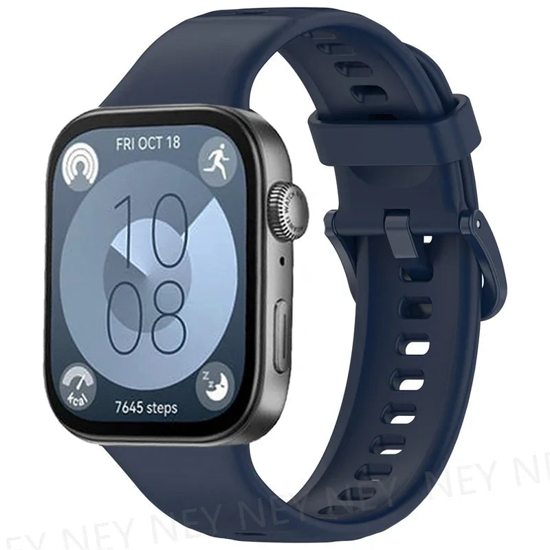 Watchband for huawei watch fit 3 strap sport official-website 1:1 Smartwatch silicone bracelet for correa huawei fit3 Accesorios