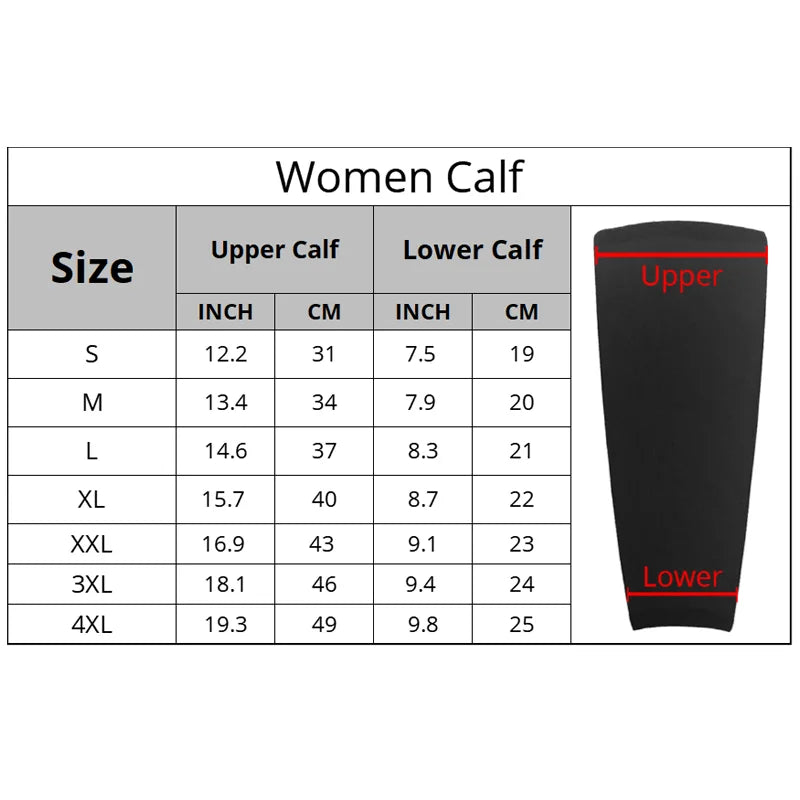 YBFDO Calf Trimmers For Women Compression Sauna Sweat Leg Shaper Bands Weight Loss Sports Workout Calf Trainer Cover Calf Wrap