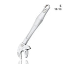 Nova chave de catraca de imitação de garra de caranguejo multifuncional com ferramentas de alicate de chave ajustável de grande abertura adaptável rápida