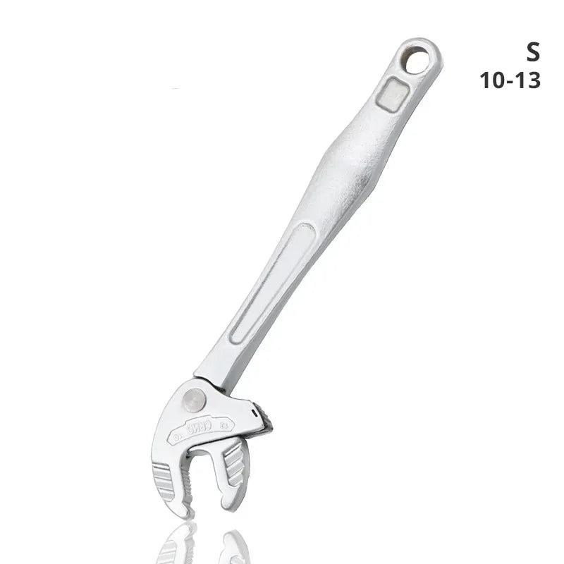 Nova chave de catraca de imitação de garra de caranguejo multifuncional com ferramentas de alicate de chave ajustável de grande abertura adaptável rápida