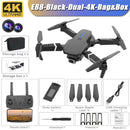 E99 Pro Quadcopter Drone com Controle Remoto, Quatro Axis Aircraft, HD, 6K, Fotografia, UAV, Fixação de Altitude, Helicóptero Brinquedos