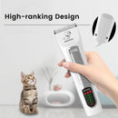 Profissional High Power Dog Hair Cutter, Low Noise Pet Trimmer, Grooming Clippers com guarda pentes para animais