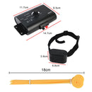 Sistema eletrônico de cerca para animais de estimação, coleira de treinamento para cães, acessórios para animais de estimação, cerca elétrica para cães, som chocado, à prova d'água