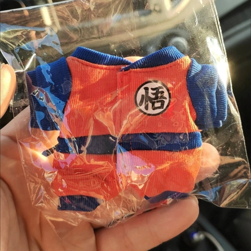 New Only Clothes for 17cm Labubu cloths Jumpsuits Anime V1V2 Vinyl Pendant Doll  Cute Sitting Idol Clothing Diy Boy Gift Toy