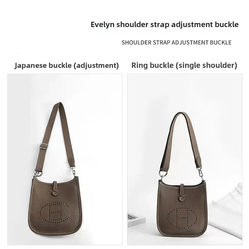 Adjustable Shoulder Strap Buckle for Canvas Bag Length Modification Accessory Mini Evelyn Bag Parts And Accessories