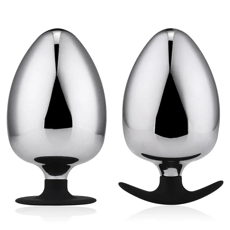 Dilatador anal de diâmetro extra grande para mulheres, Buttplug de metal, expansor anal, plug anal grande, brinquedos sexuais adultos, masturbador, ponto G