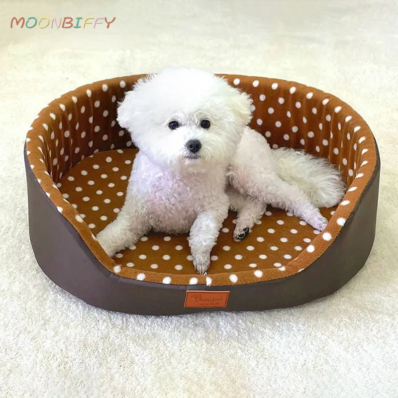Dog Bed Soft Sofa Kennel Sleeping Beds Comfortable Blanket Puppy Breathable Durable Cushion for Small Medium Dogs Pet Supplies