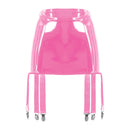 Ligas femininas de couro patente liga cinto suspensórios cintura alta roupa interior shorts para boate rave festa pólo dança traje