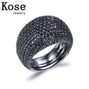 Kose Anéis de Dedo para Homens e Mulheres, 100% 925 Sterling Silver, Tamanho Diferente, Presente Dos Namorados, Jóias Finas