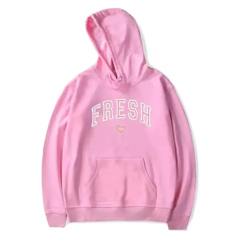 Sturniolo Triplets Hoodies Varsity Sweatshirts Fresh Love Merch Print Men Women Autumn Winter Fashion Sports Streetwear Clothes