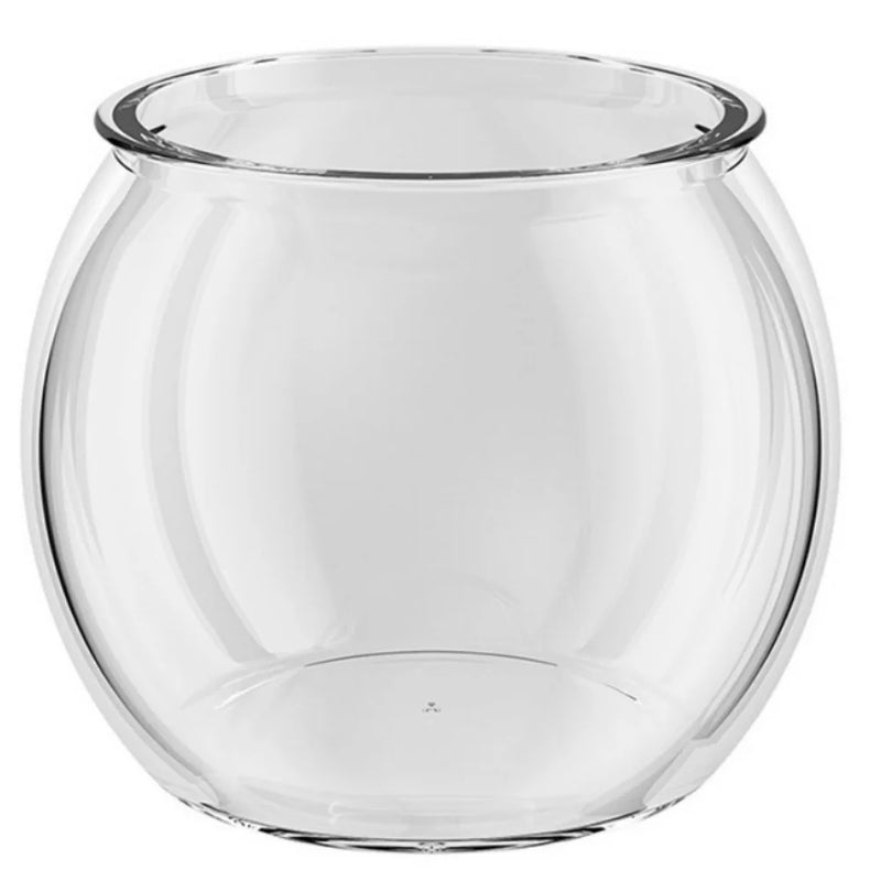 Ultra Clear Round Fish Bowl Plastic Household Fish Viewing Tank Decorative Shatterproof Desktop Small Aquarium