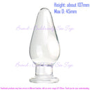 55mm cristal dourado grande vidro anal plug buttplug vibrador massageador de próstata feminino masturbação erótica brinquedos sexuais adultos para homem