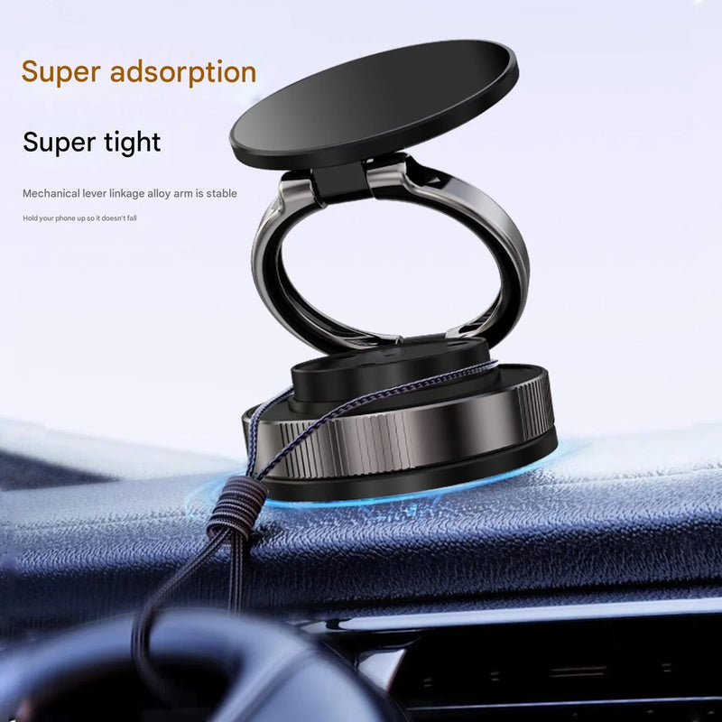 Car phone holder car dashboard magnetic phone holder car center console adhesive suction cup navigation phone holder