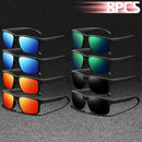 8 pçs moda clássico quadrado uv400 óculos de sol das mulheres dos homens dirigindo colorido na moda leve ao ar livre óculos