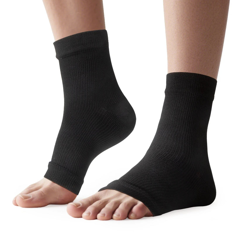1Pair Neuropathy Socks - Peripheral Neuritis Therapy Compression Diabetic Open-Toe Foot Sleeves for Ankle Gout,Nerve Damage Pain
